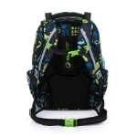 Obrázek z Bagmaster VEGA 22 B malý školní set pro prvňáčky - dinosauři modrá 22 l 