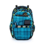 Obrázek z Bagmaster VEGA 22 B malý školní set pro prvňáčky - dinosauři modrá 22 l 