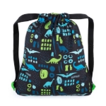 Obrázek z Bagmaster VEGA 22 B malý školní set pro prvňáčky - dinosauři modrá 22 l 