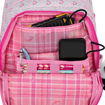 Obrázek z Bagmaster BETA 22 B velký školní set pro prvňáčky - panda růžová 23 l 