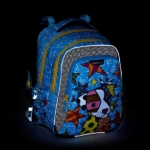Obrázek z Bagmaster LUMI 22 B velký školní set pro prvňáčky - pejsek Britto Vícebarevná 23 l 