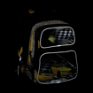 Obrázek z Bagmaster DOPI 23 C školní batoh - žluté auto žlutá 22 l 