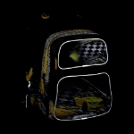 Obrázek z Bagmaster DOPI 23 C školní batoh - žluté auto žlutá 22 l 