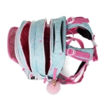 Obrázek z Bagmaster LUMI 23 B školní batoh - květinová víla Modrá 23 l 