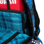 Obrázek z Bagmaster LUMI 23 D školní batoh - modré auto Modrá 18 l 