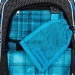 Obrázek z Bagmaster LUMI 23 D školní batoh - modré auto Modrá 18 l 