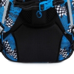 Obrázek z Bagmaster LUMI 23 D školní batoh - modré auto Modrá 18 l 