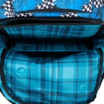 Obrázek z Bagmaster LUMI 23 D školní batoh - modré auto Modrá 18 l 