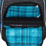 Obrázek z Bagmaster LUMI 23 D školní batoh - modré auto Modrá 18 l 