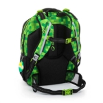 Obrázek z Bagmaster PORTO 23 B školní batoh - kostičky Zelená 23 l 