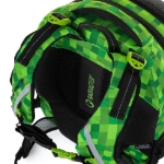 Obrázek z Bagmaster PORTO 23 B školní batoh - kostičky Zelená 23 l 