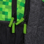 Obrázek z Bagmaster PORTO 23 B školní batoh - kostičky Zelená 23 l 