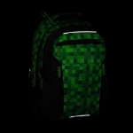 Obrázek z Bagmaster PORTO 23 B školní batoh - kostičky Zelená 23 l 