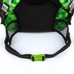 Obrázek z Bagmaster PORTO 23 B školní batoh - kostičky Zelená 23 l 