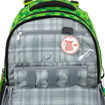 Obrázek z Bagmaster PORTO 23 B školní batoh - kostičky zelená 29 l 
