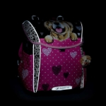 Obrázek z Bagmaster PRIM 23 A školní aktovka - pejsek růžová 20 l 