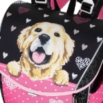 Obrázek z Bagmaster PRIM 23 A školní aktovka - pejsek růžová 20 l 