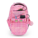 Obrázek z Bagmaster VEGA 23 A školní batoh - motýlci růžová 22 l 