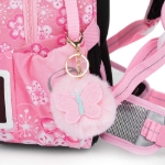 Obrázek z Bagmaster VEGA 23 A školní batoh - motýlci růžová 22 l 