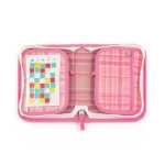 Obrázek z Bagmaster LUMI 23 B školní penál - květinová víla Modrá 