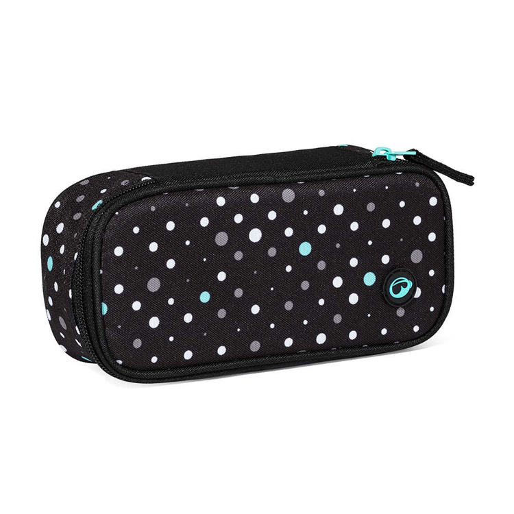 Obrázek z Bagmaster SUPERNOVA 23 A studentský penál - černo tyrkysový Černá 