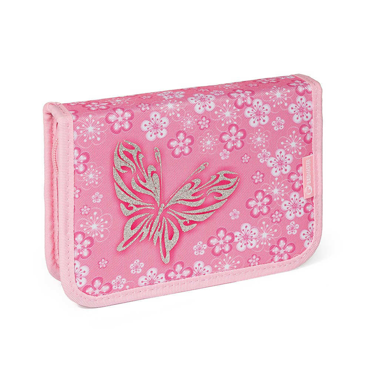 Obrázek z Bagmaster VEGA 23 A školní penál - motýlci Růžová 