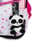 Obrázek z Bagmaster PRIM 23 B malý školní set pro prvňáčky - panda Růžová 20 l 