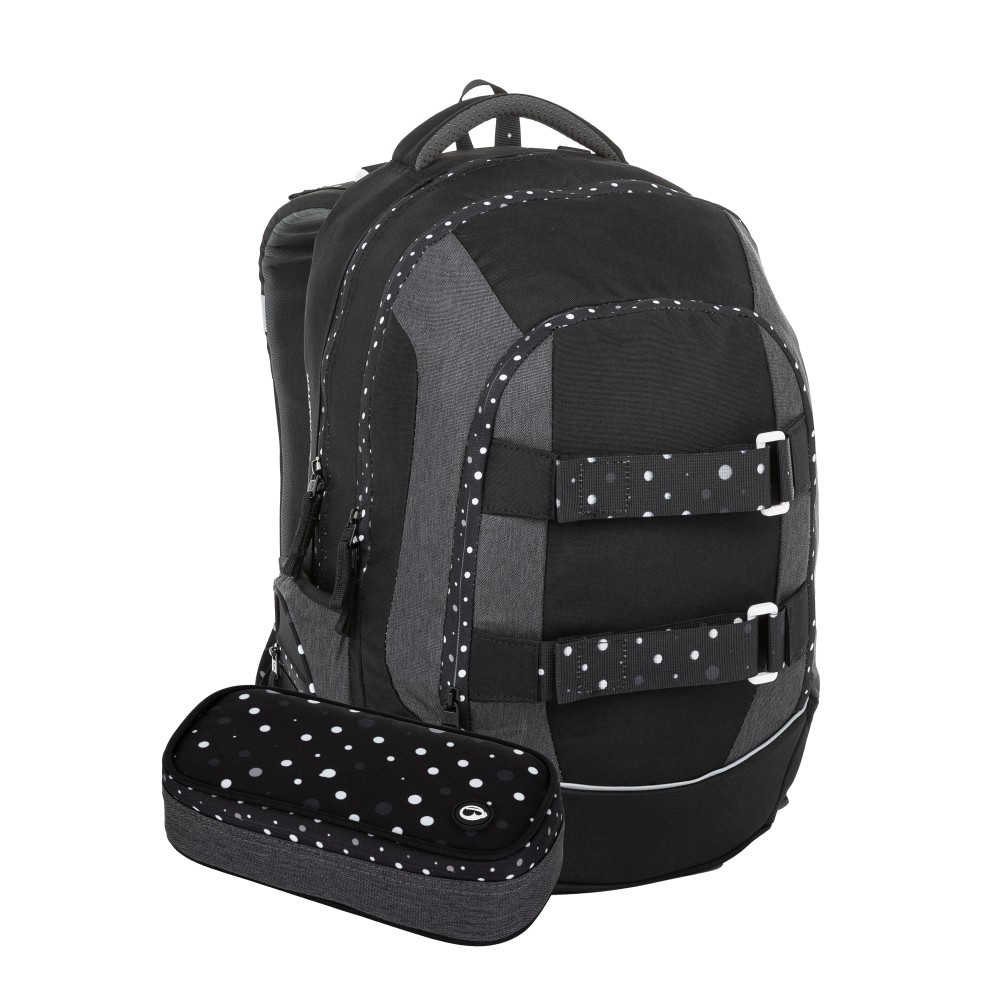 Bagmaster FLICK 23 A studentský set černo bílý Černá