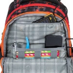 Obrázek z Bagmaster BETA 23 B velký školní set pro prvňáčky - Hasiči Červená 23 l 