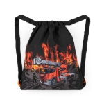 Obrázek z Bagmaster BETA 23 B velký školní set pro prvňáčky - Hasiči Červená 23 l 