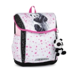 Obrázek z Bagmaster PRIM 23 B velký školní set pro prvňáčky - panda Růžová 20 l 