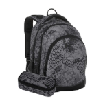Obrázek z Bagmaster DIGITAL 23 B studentský set - šedý šedá 34 l 