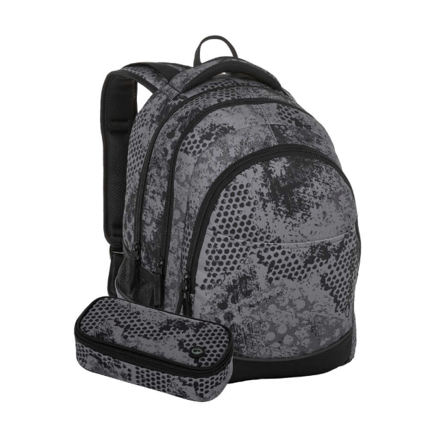 Obrázek z Bagmaster DIGITAL 23 B studentský set - šedý šedá 34 l 