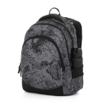 Obrázek z Bagmaster DIGITAL 23 B studentský set - šedý šedá 34 l 
