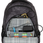 Obrázek z Bagmaster DIGITAL 20 E studentský set - černo šedý růžová 34 l 