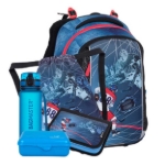 Obrázek z Bagmaster VEGA 24 A velký školní set pro prvňáčky – hokej Modrá 18 l 