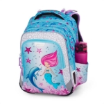 Obrázek z Bagmaster LUMI 24 A malý školní set pro prvňáčky – mořská panna Modrá 18 l 