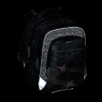 Obrázek z Bagmaster LUMI 24 B školní batoh – stíhačky Šedá 18 l 