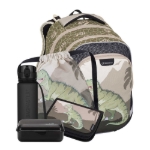Obrázek z Bagmaster LUMI 24 C velký školní set pro prvňáčky – dinosaurus Zelená 18 l 