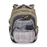 Obrázek z Bagmaster LUMI 24 C velký školní set pro prvňáčky – dinosaurus Zelená 18 l 