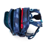 Obrázek z Bagmaster LUMI 24 D školní batoh – vesmírná loď Modrá 18 l 