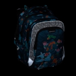 Obrázek z Bagmaster LUMI 24 E malý školní set pro prvňáčky – kostičkový svět Modrá 18 l 