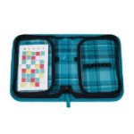 Obrázek z Bagmaster LUMI 24 E malý školní set pro prvňáčky – kostičkový svět Modrá 18 l 