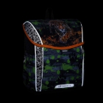 Obrázek z Bagmaster PRIM 24 B školní aktovka – levhart Zelená 20 l 