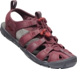 Obrázek z KEEN Clearwater CNX Leather W Dámské sandály wine/red dahlia 