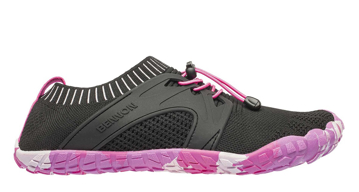 Obrázek BOSKY Black/pink Barefoot Volnočasová obuv
