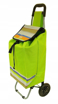 Obrázek z Nákupní taška na kolečkách Dielle CARR2N-99 zelená 40 L 