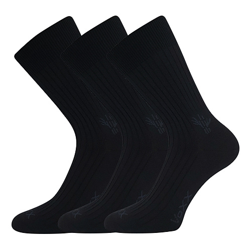 VOXX® ponožky Hempix černá 3 pár 43-46 120914