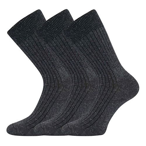 VOXX® ponožky Hempix antracit 3 pár 43-46 120915