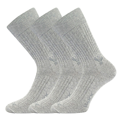 VOXX® ponožky Hempix šedá 3 pár 43-46 120918